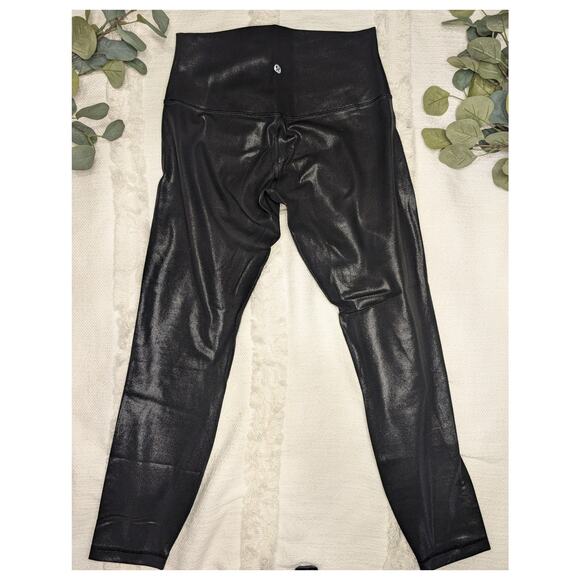 Lululemon Align High-Rise Legging 25" in Shine Black - Picture 2 of 4